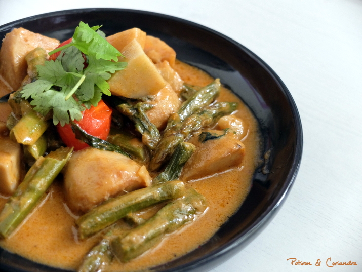curry taro asperges